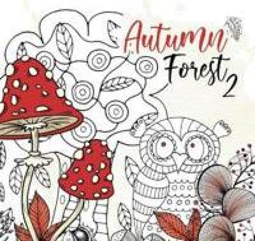 Autumn Forest Coloring Book for Adults 2