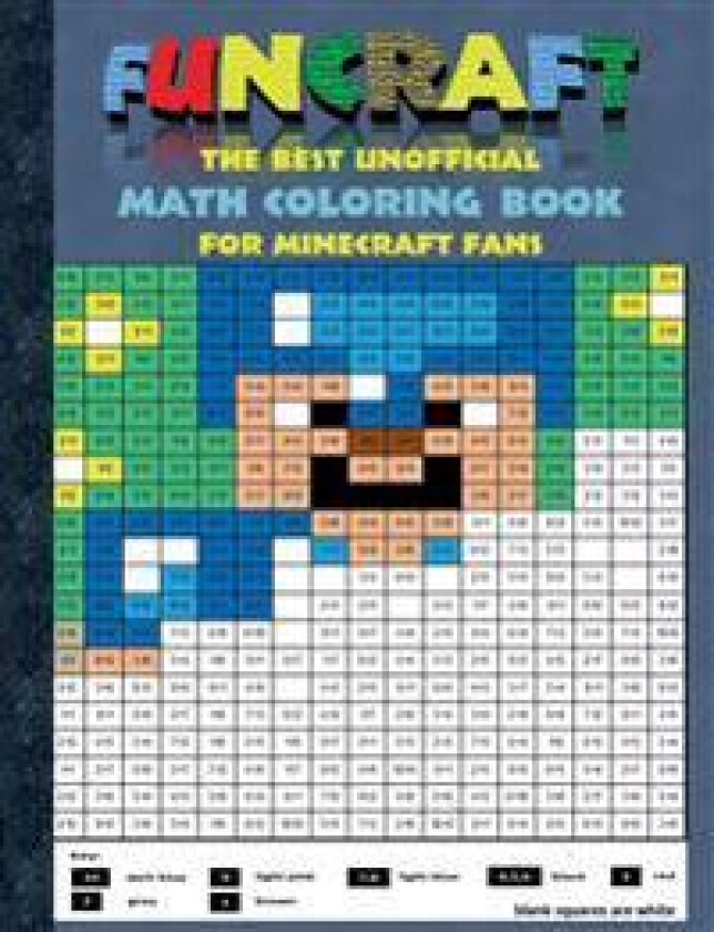 Funcraft - The best unofficial Math Coloring Book for Minecraft Fans