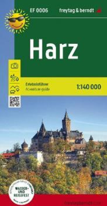 Harz, adventure guide 1:140,000, freytagberndt, EF 0006