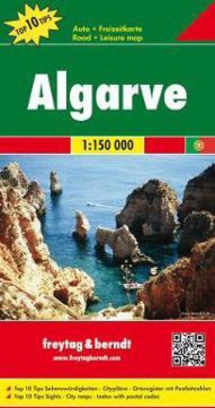 Algarve Road Map 1:150 000