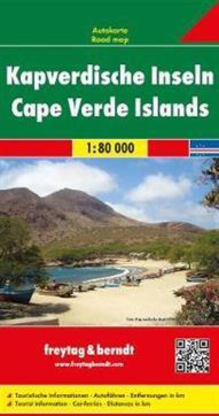 Cape Verde Islands Road Map 1:80 000