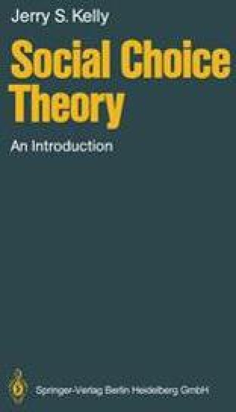 Social Choice Theory