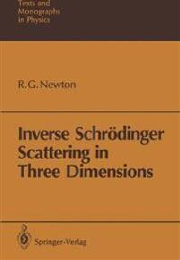 Inverse Schrödinger Scattering in Three Dimensions