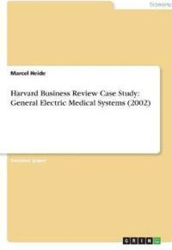 Harvard Business Review Case Study
