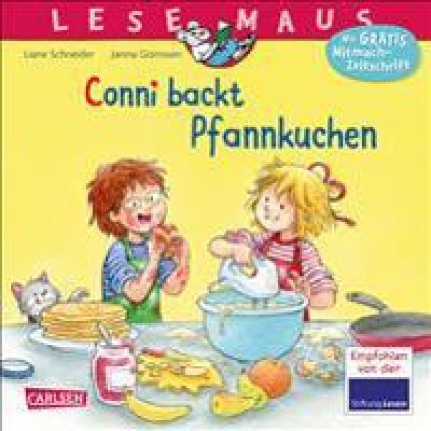 LESEMAUS 123: Conni backt Pfannkuchen