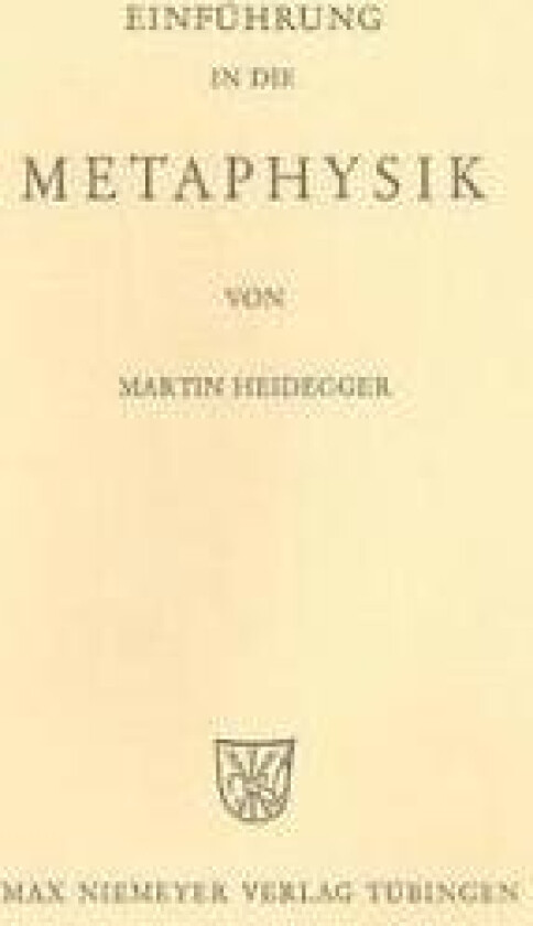 Einführung in die Metaphysik