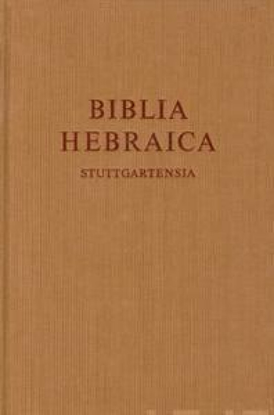 Biblia Hebraica Stuttgartensia