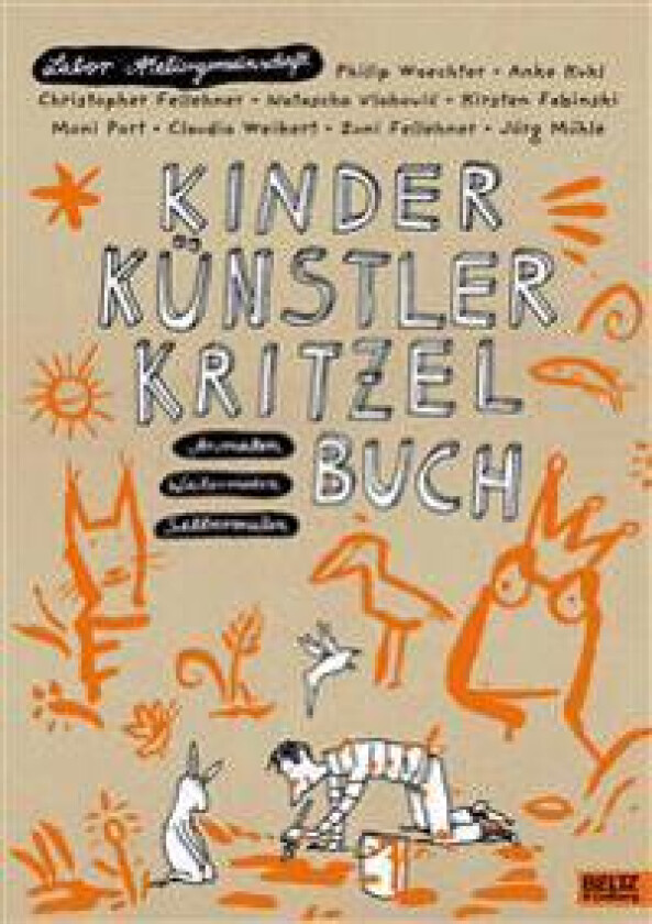 Kinder Künstler Kritzelbuch