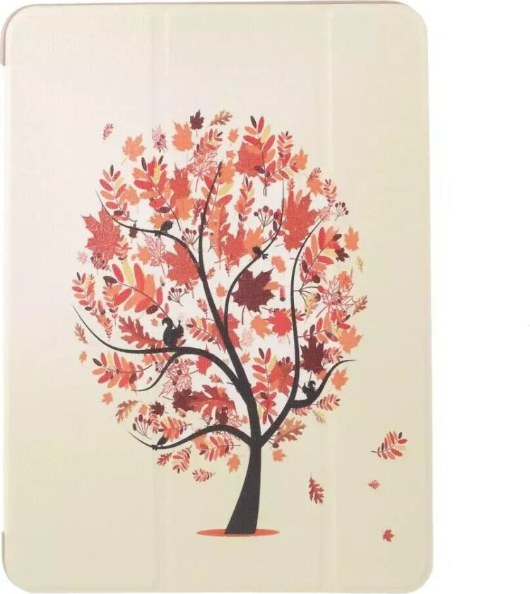 iPad Pro 11" Skinn Deksel med Tri-fold Stand - Tree