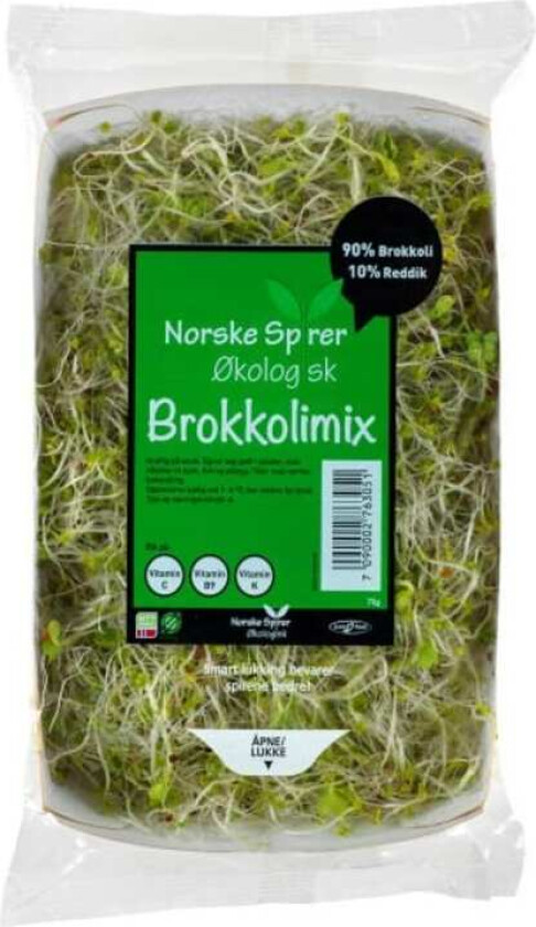 Brokkolimix Økologisk 75g