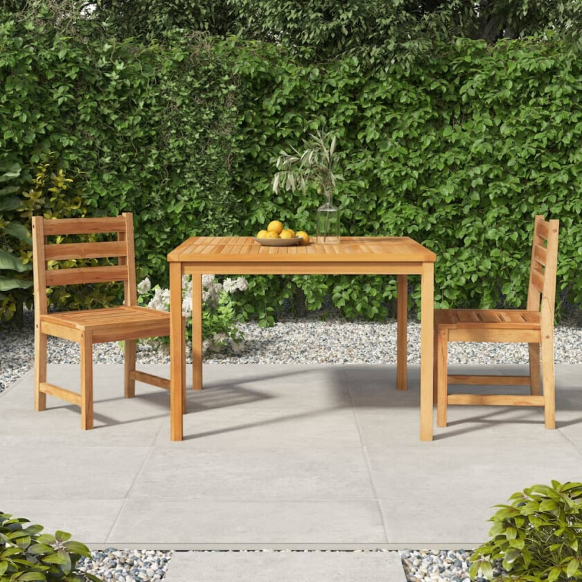 Hagespisegruppe 3 deler heltre teak