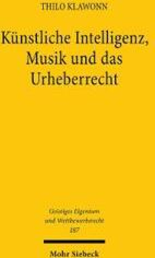 Künstliche Intelligenz, Musik und das Urheberrecht