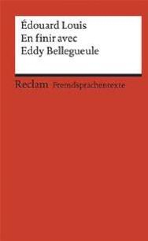 En finir avec Eddy Bellegueule