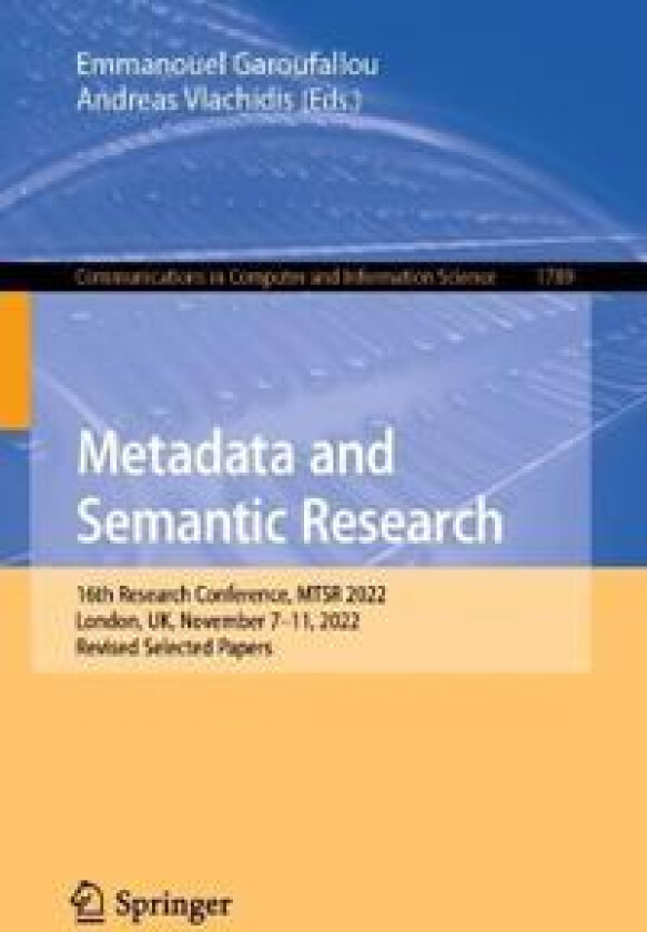 Metadata and Semantic Research