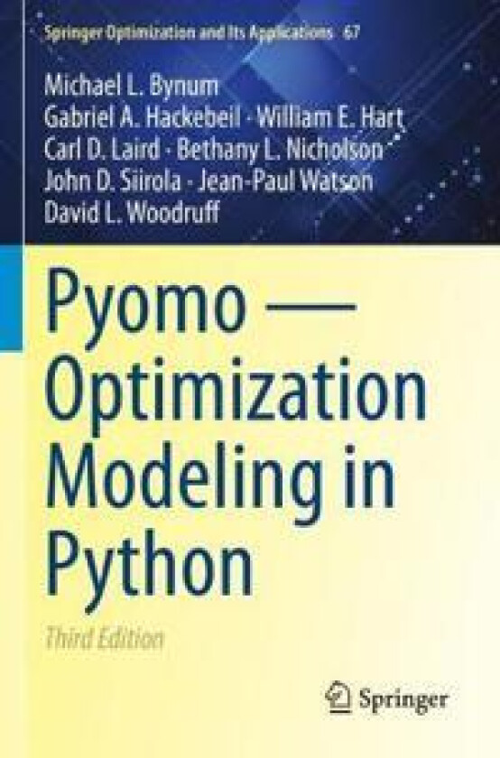 Pyomo — Optimization Modeling in Python