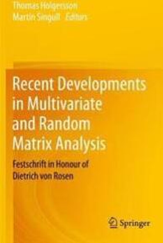 Recent Developments in Multivariate and Random Matrix Analysis