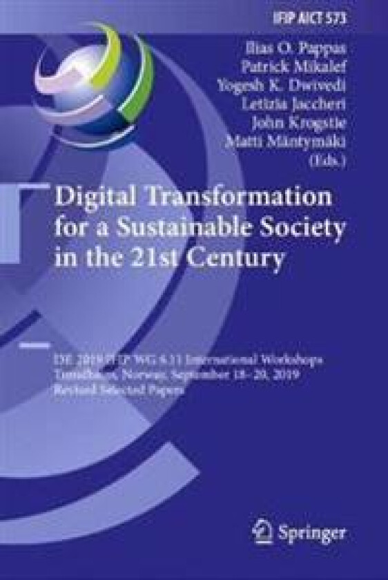 Digital Transformation for a Sustainable Society in the 21st Century