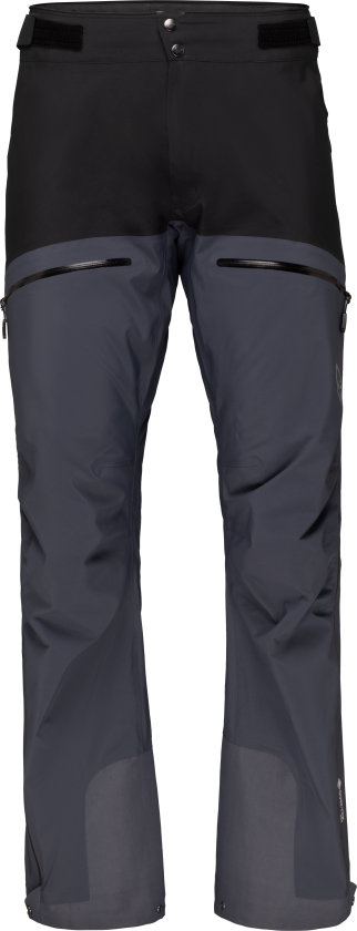 Men's Trollveggen Gore-Tex Pro Light Pants S, Caviar/Cool Black