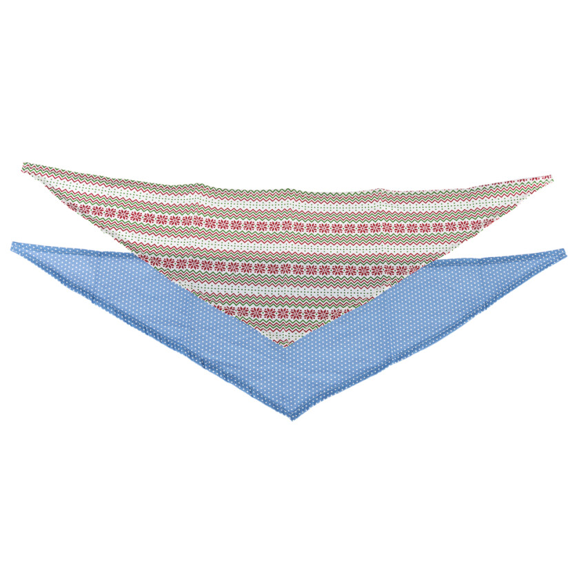 Bandana Sett - Str M: L 78 x B 24 cm, Halsomfang ca. 43-56 cm