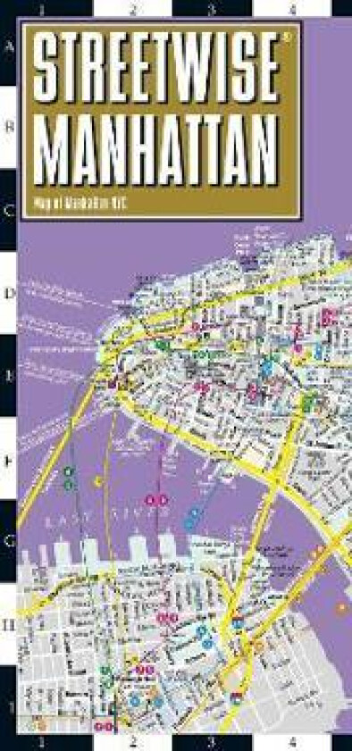 Streetwise Manhattan Map - Laminated City Center Street Map of Manhattan, New York
