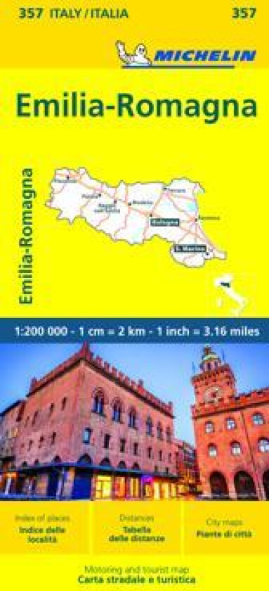 Emilia Romagna - Michelin Local Map 357