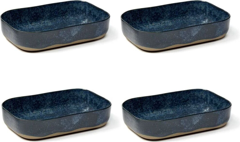 La Nouvelle Table ekstra dypt fat No5 L 4-pakn. Blue