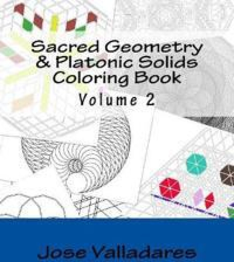 Sacred Geometry & Platonic Solids Coloring Book