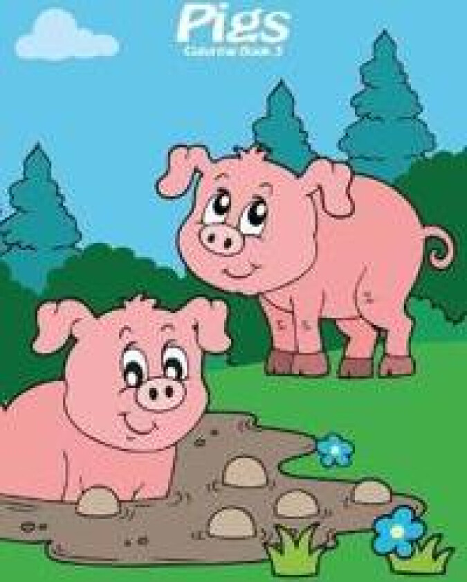 Pigs Coloring Book 3