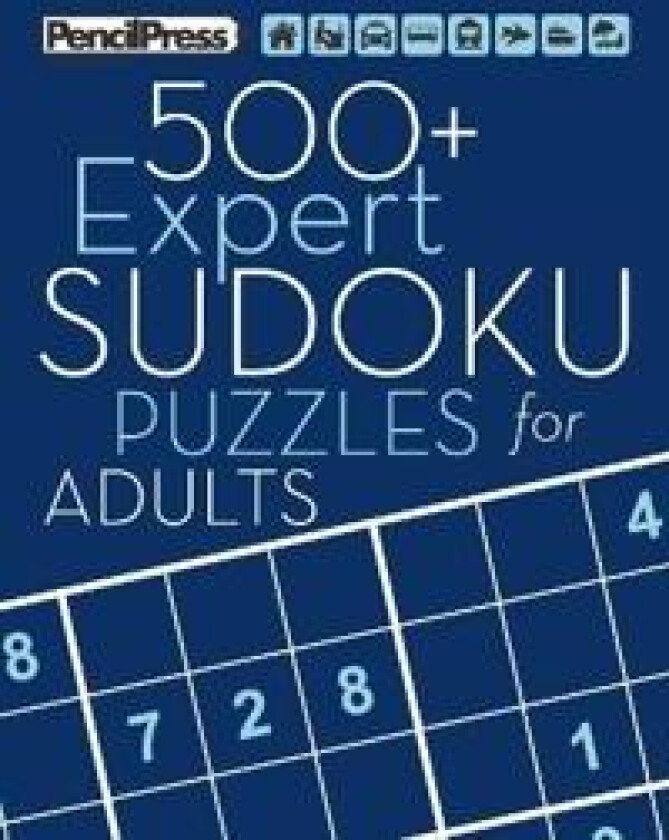 500+ Expert Sudoku Puzzles for Adults