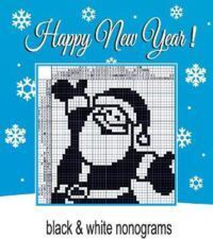 Happy New Year ! Black & white nonograms.