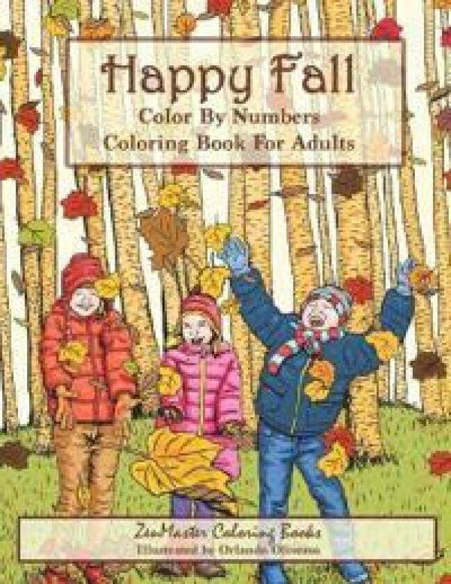 Color By Numbers Coloring Book For Adults