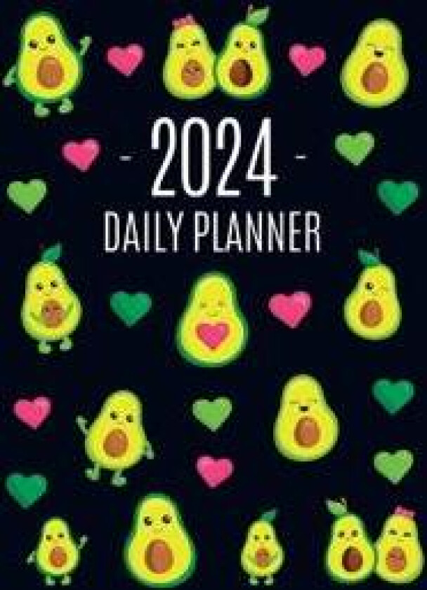 Avocado Daily Planner 2024
