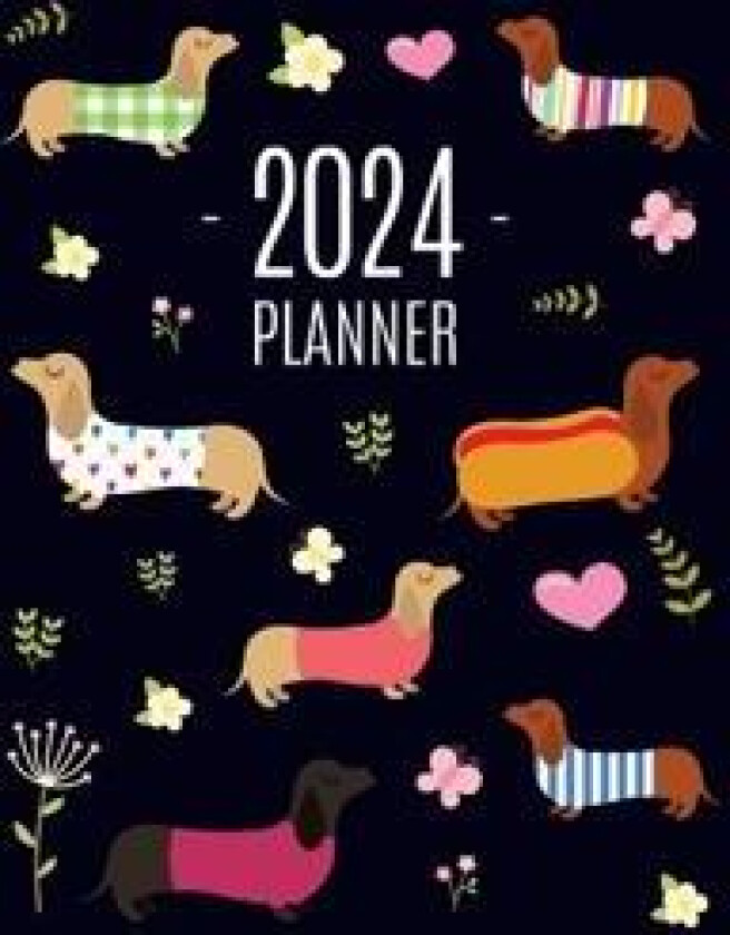Dachshund Planner 2024