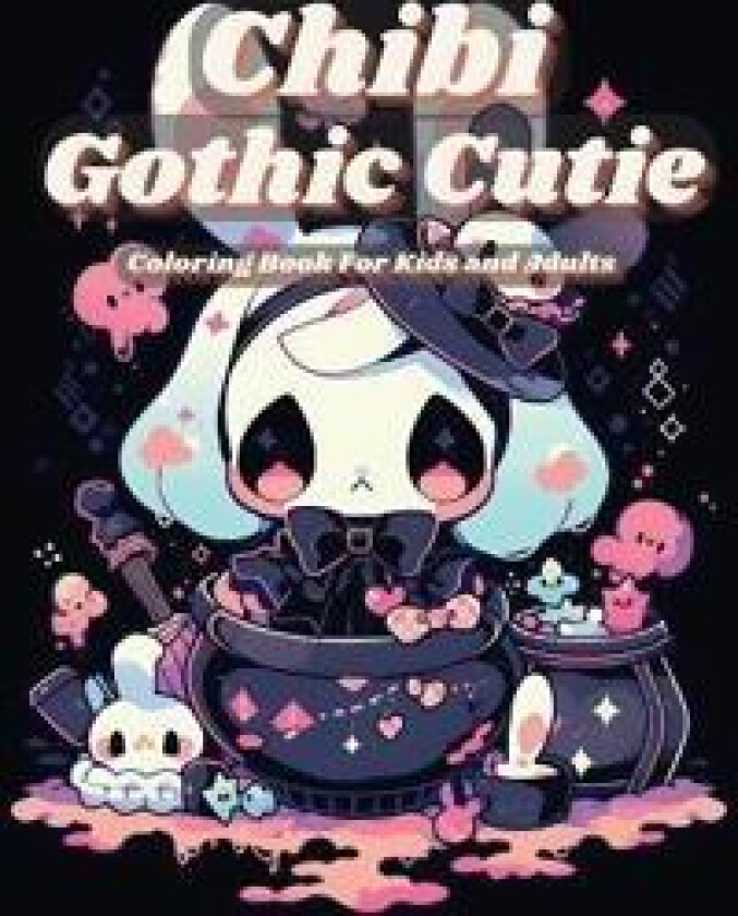 Chibi Gothic Cutie Coloring Book