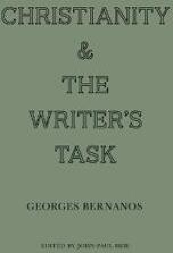 Christianity and the Writer's Task