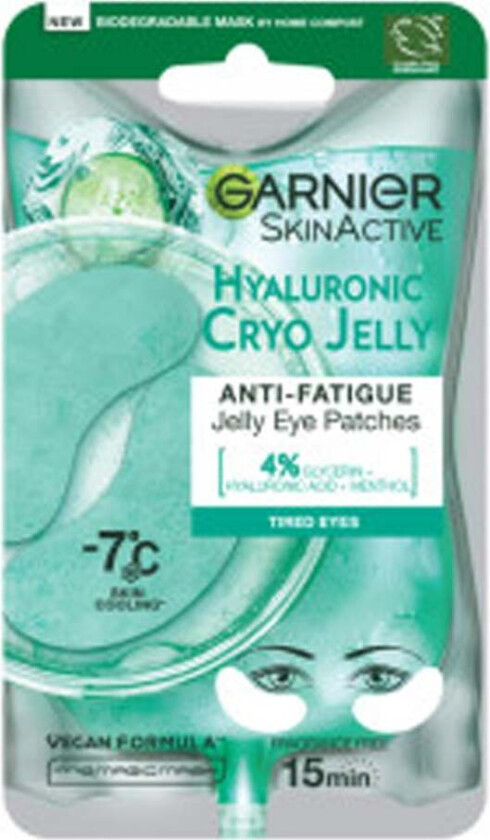 Bilde av Garnier SkinActive Cryo Jelly Eye Mask 1pair