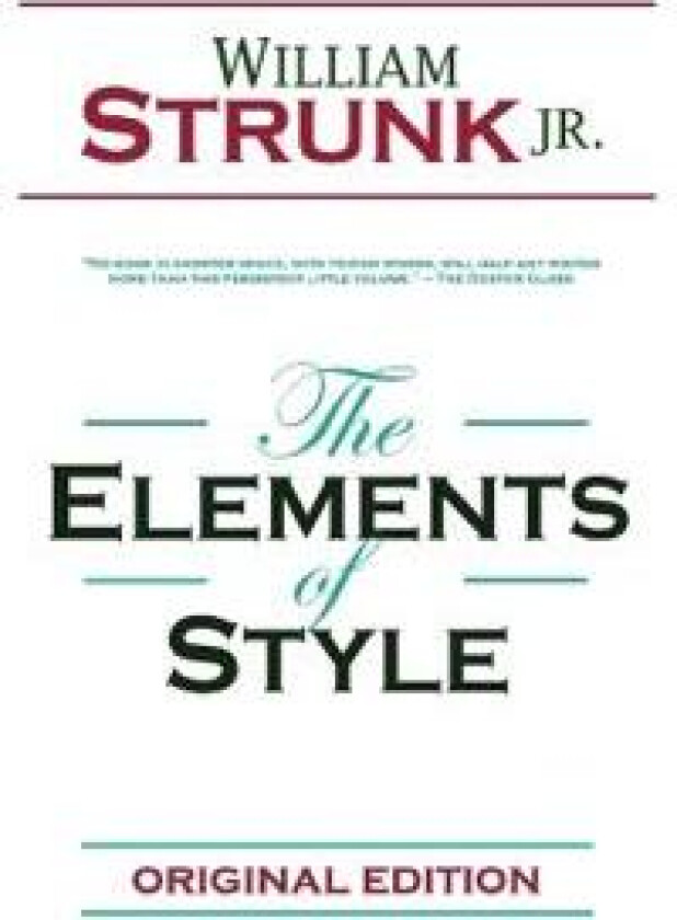 The Elements of Style