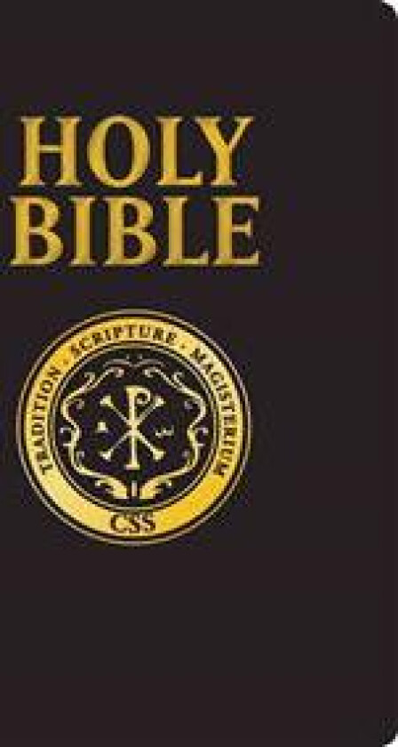 Official Catholic Scripture Study Bible-RSV-Catholic Large Print: Official Study Bible of the CSSI