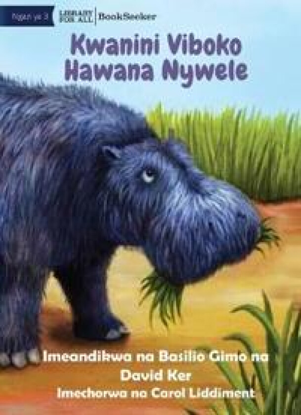 Why Hippos Have No Hair - Kwanini Viboko Hawana Nywele
