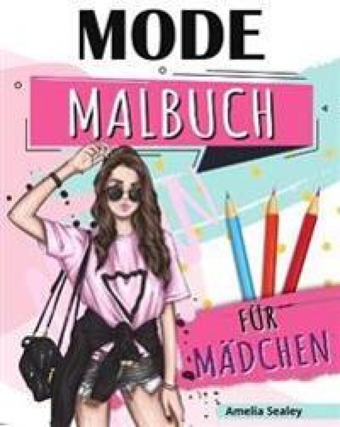 Mode-Malbuch für Mädchen