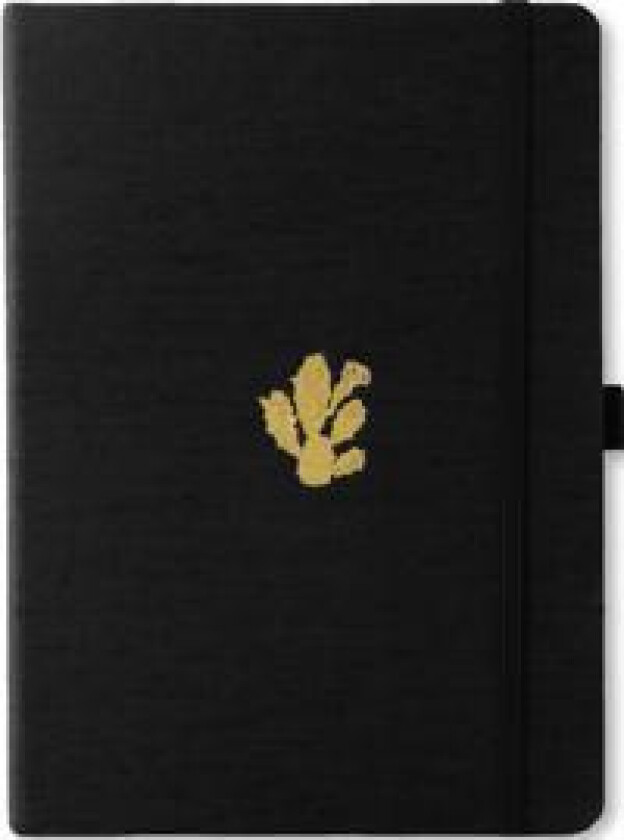 Dingbats* Pro B5 Plain - Black Cactus Notebook