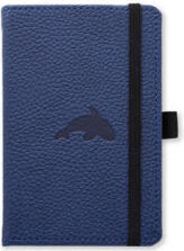 Dingbats* Wildlife A6 Pocket Dotted - Blue Whale Notebook