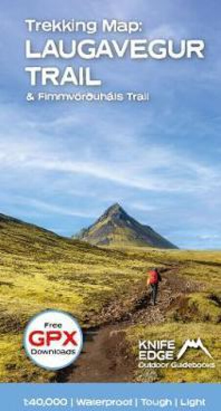 Trekking Map: Iceland's Laugavegur Trail (& Fimmvorduhals Trail)