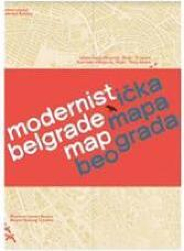 Modernist Belgrade Map