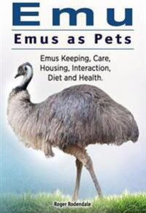 Emu. Emus as Pets. Emus Keeping, Care, Housing, Interaction, Diet and Health