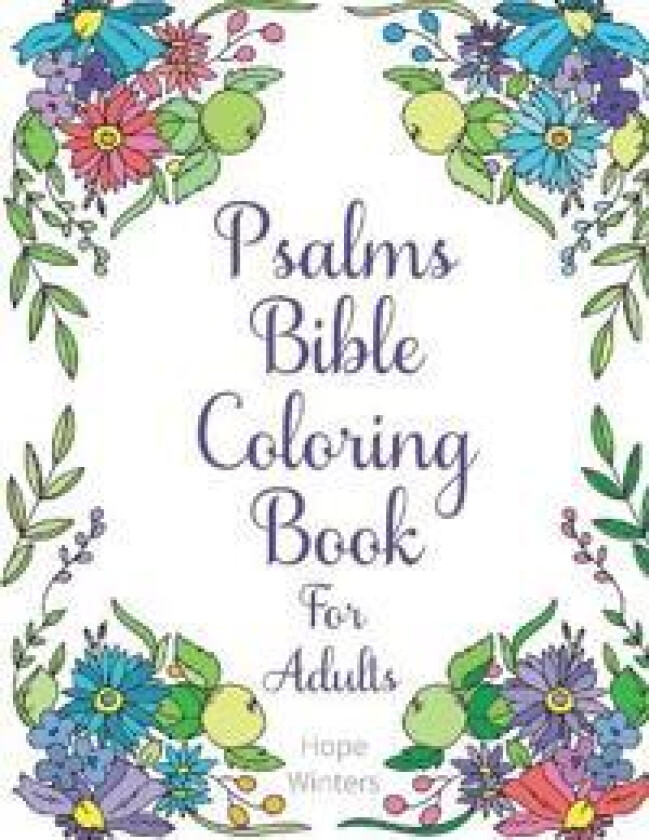 Psalms Bible Coloring Book For Adults
