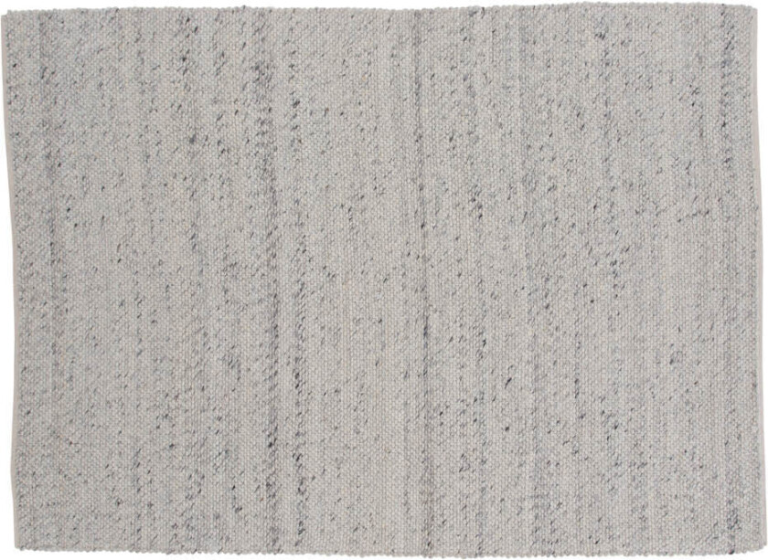 Ganga teppe 300x200 cm ull hvit.