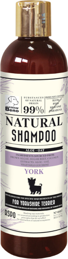 natursjampo for yorkshireterriere - 300 ml