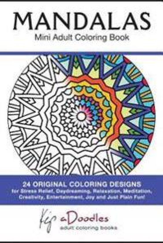 Mandalas: Mini Adult Coloring Book