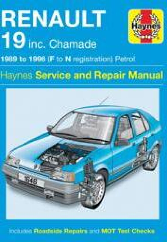 Renault 19 Petrol (89 - 96) F To N